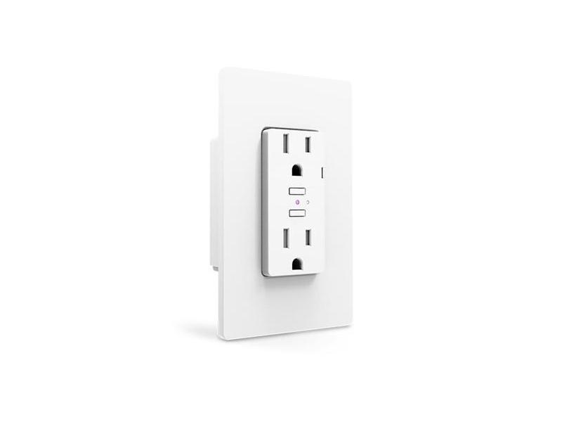 iDevices WiFi Smart Wall Outlet, Works W/ Alexa HomeKit Google Assistant
