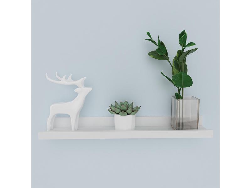 Contemporary Floating Wall Shelf Display Ledge Shelf, Approx. 24" Length