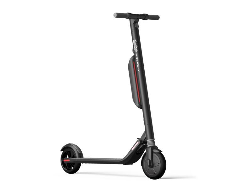 Refurbished:	Ninebot KickScooter by Segway ES3 w/ Dual Battery Folding Electric KickScooter, External Battery
