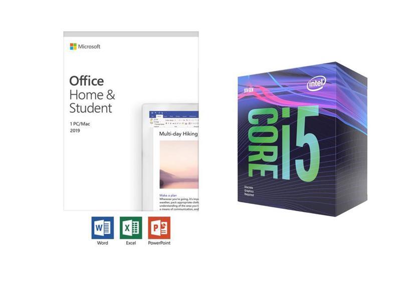 Intel Core i5-9400F + Microsoft Office Home and Student 2019