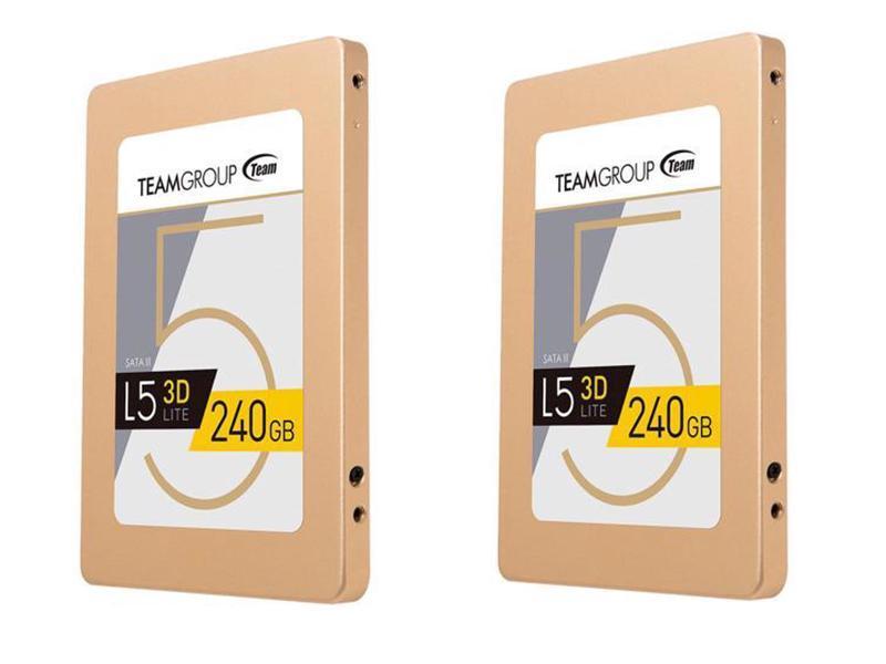 2 x Team Group L5 LITE 3D 2.5" 240GB SATA III 3D NAND Internal Solid State Drive (SSD) T253TD240G3C101
