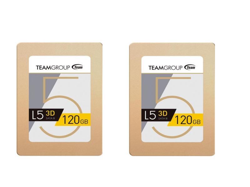 2 x Team Group L5 3D 2.5" 120GB SATA III 3D NAND Internal Solid State Drive