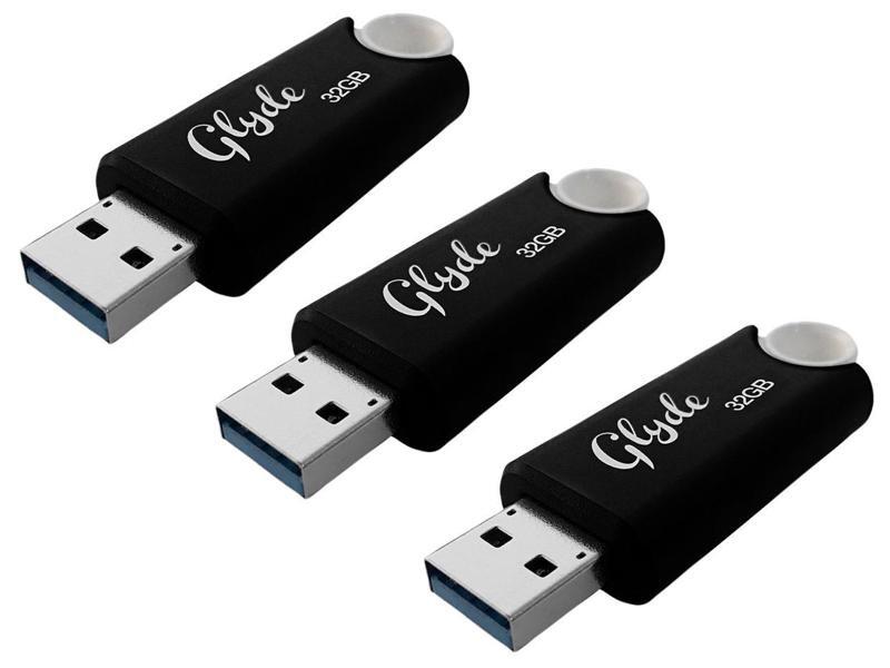 3 x Patriot Memory Glyde 32GB USB Flash Drive