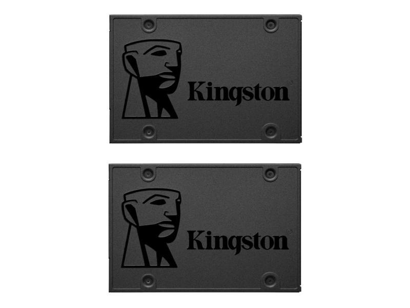 2 x Kingston A400 2.5" 240GB SATA III 3D NAND Internal Solid State Drive