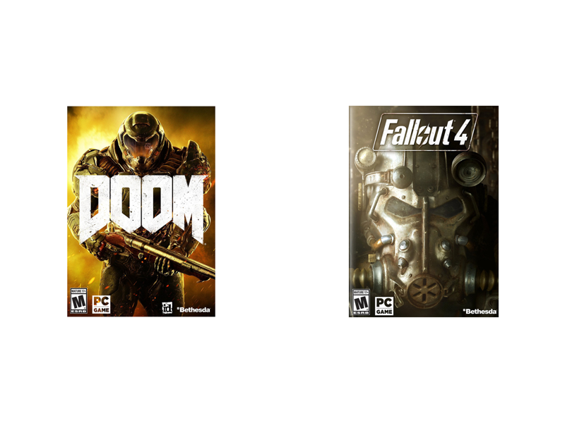 Doom + Fallout 4 - PC Game Combo