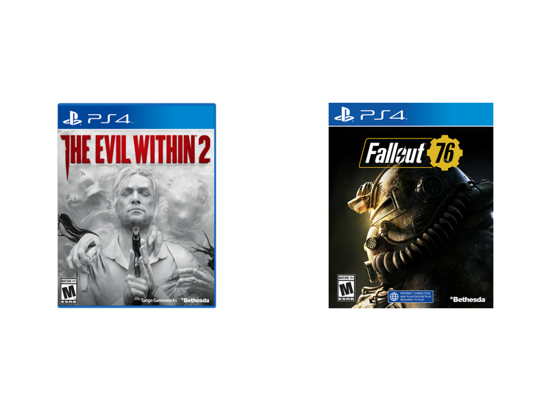 The Evil Within 2 + Fallout 76 - PlayStation 4 Game Combo