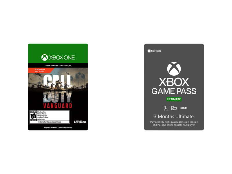 Call of Duty: Vanguard - Standard Edition Xbox One +  3 Month Membership Xbox Game Pass Ultimate, Code