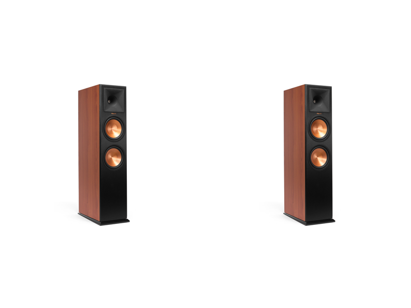 2x Klipsch RP-280F Reference Premiere Floorstanding Speaker With Dual 8" Cerametallic Cone Woofers - Each (Cherry)