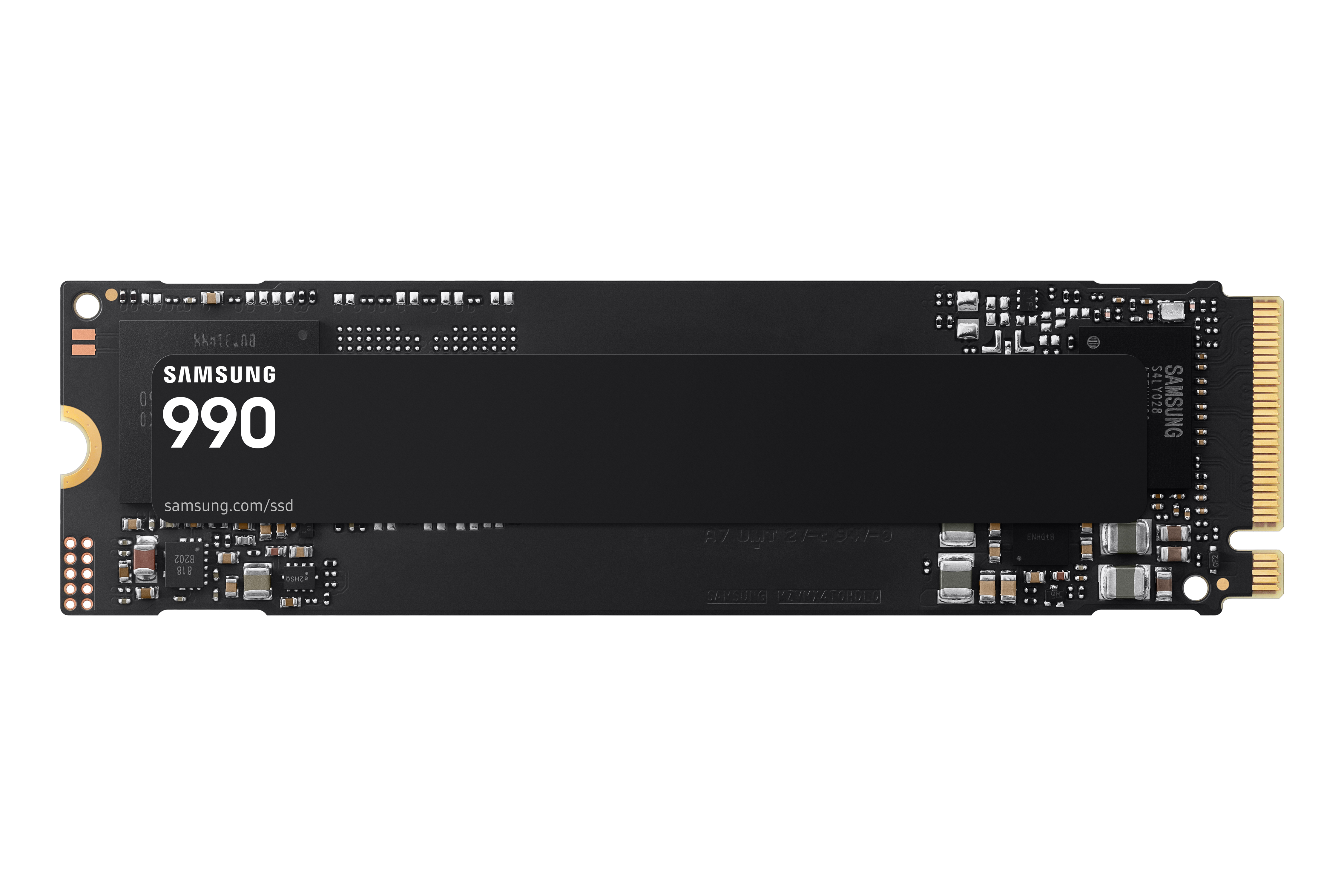 Samsung Internal SSD 990 2TB, Read/Write Speeds Up to 7,250/6,450 MB/s NVMe Internal Solid State Hard Drive made for Game Collectors, DIY PC Builders, & Digital Archivists (MZ-V9V2T0B/AM)