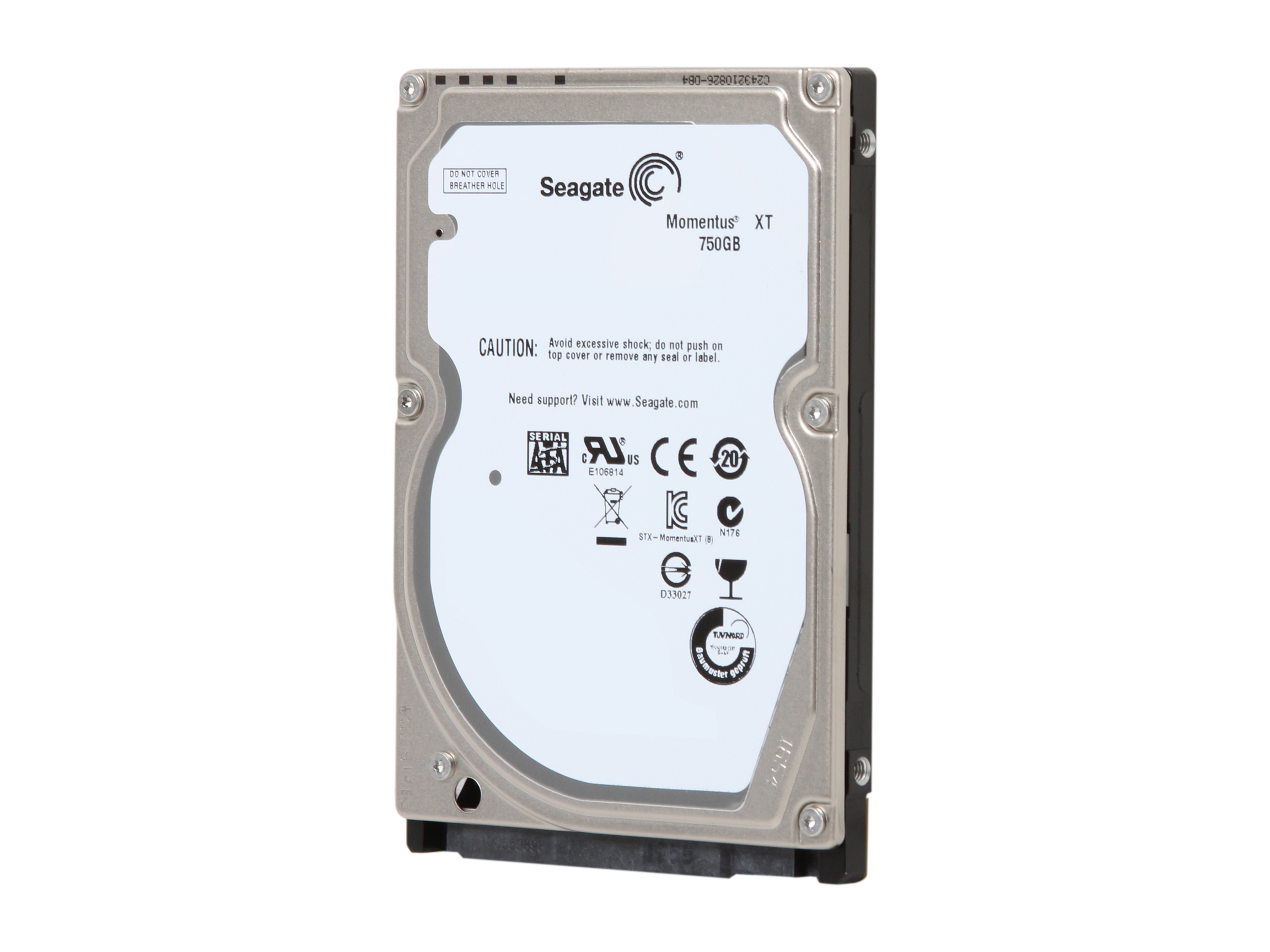 Seagate Momentus XT ST750LX003 750GB 7200 RPM 32MB Cache 2.5 Inch SATA 