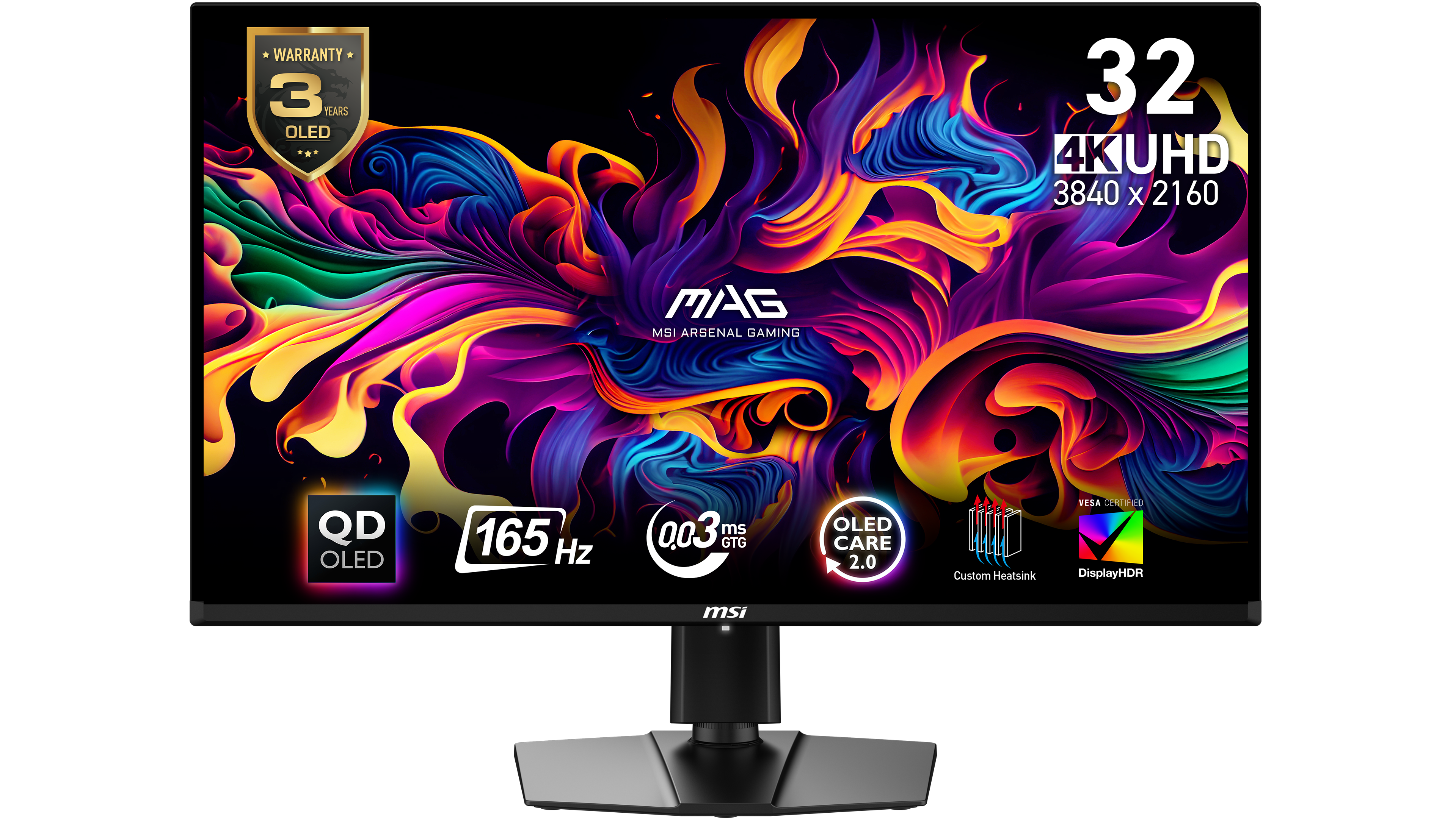 MSI MAG 321UP QD-OLED Monitors