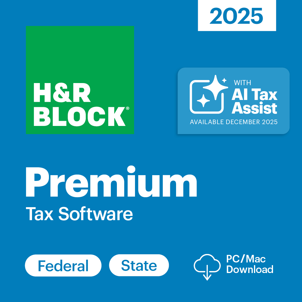H&R Block 세금 소프트웨어 프리미엄 2025