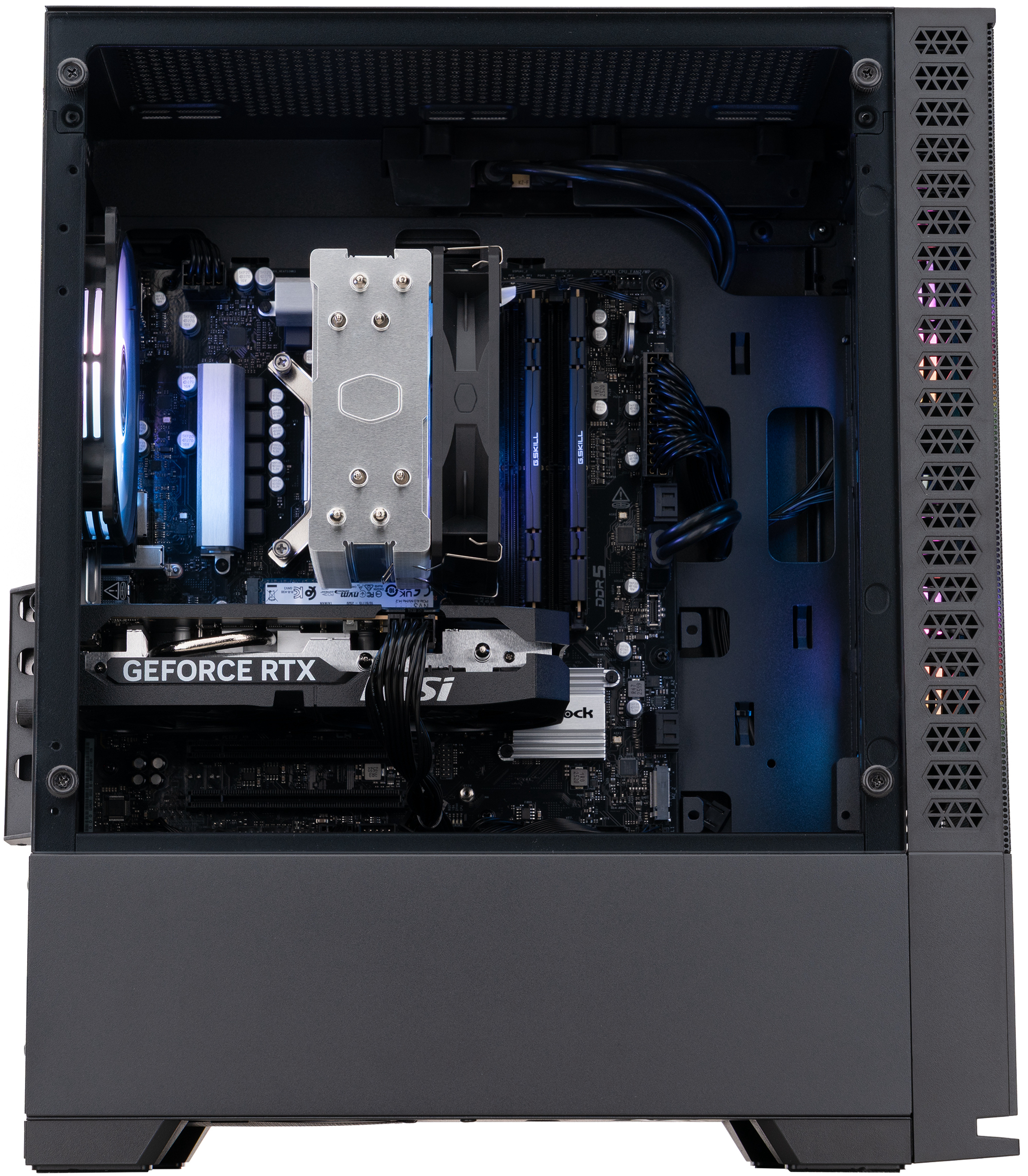 Windows 11 Home, Intel Core i7-14700F, MSI SHADOW GeForce RTX 5060 8GB, G.SKILL Flare X5 32GB (2 x 16GB) DDR5, Kingston SNV3S 1TB NVMe SSD view 4