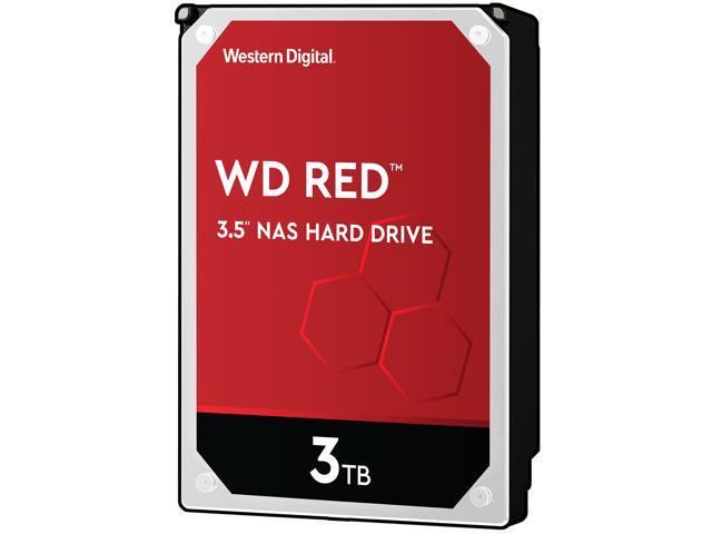 WD Red 3TB NAS Hard Disk Drive 5400 RPM Class SATA 6Gb/s 64MB Cache 3.5"