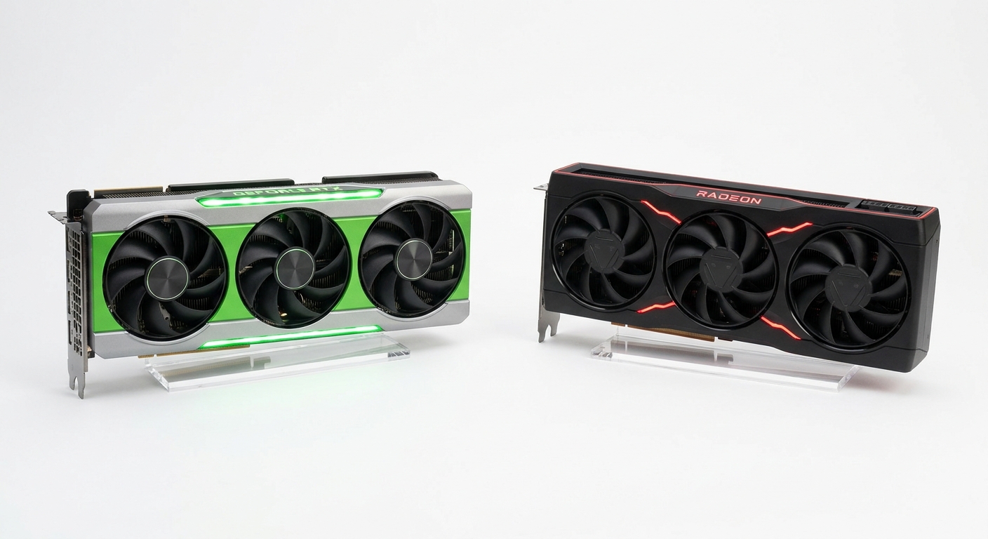 NVIDIA vs AMD GPU comparison for 1080p gaming