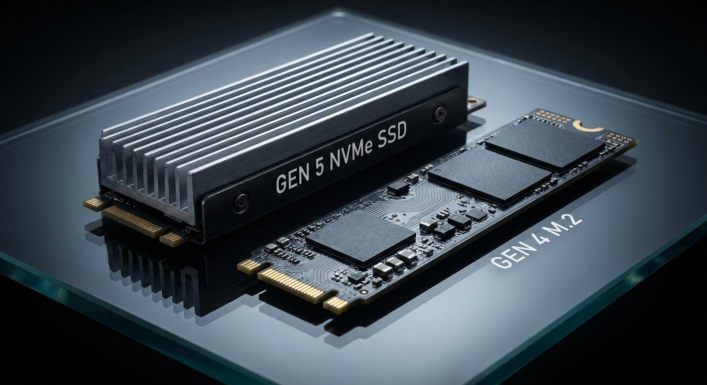 PCIe 5.0 vs PCIe 4.0 M.2 NVMe SSD comparison for 2026 upgrades