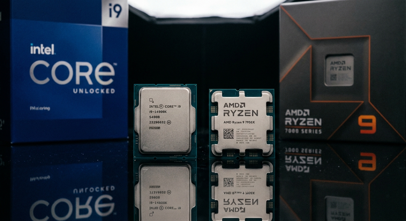 Intel Core i9 vs AMD Ryzen 9 desktop processor comparison