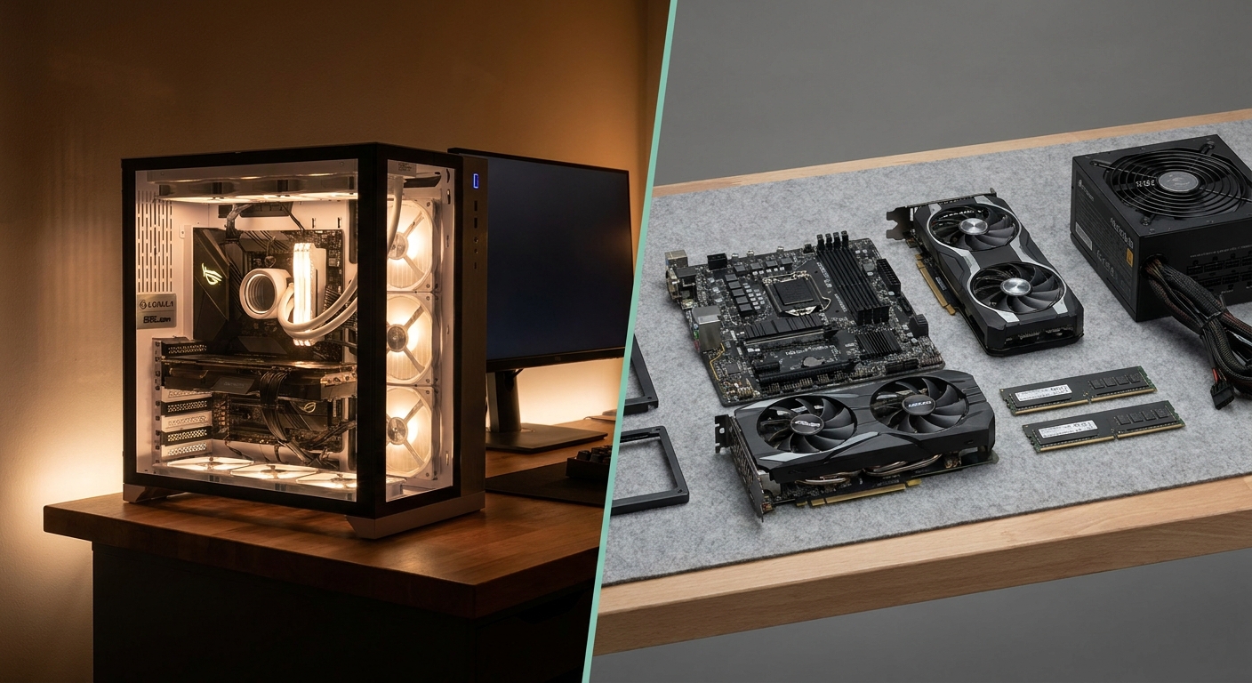 Prebuilt vs DIY Desktop PC in 2026: Which Is the Better Buy Now? Prebuilt vs DIY Desktop PC in 2026: Which Is the Better Buy Now?
