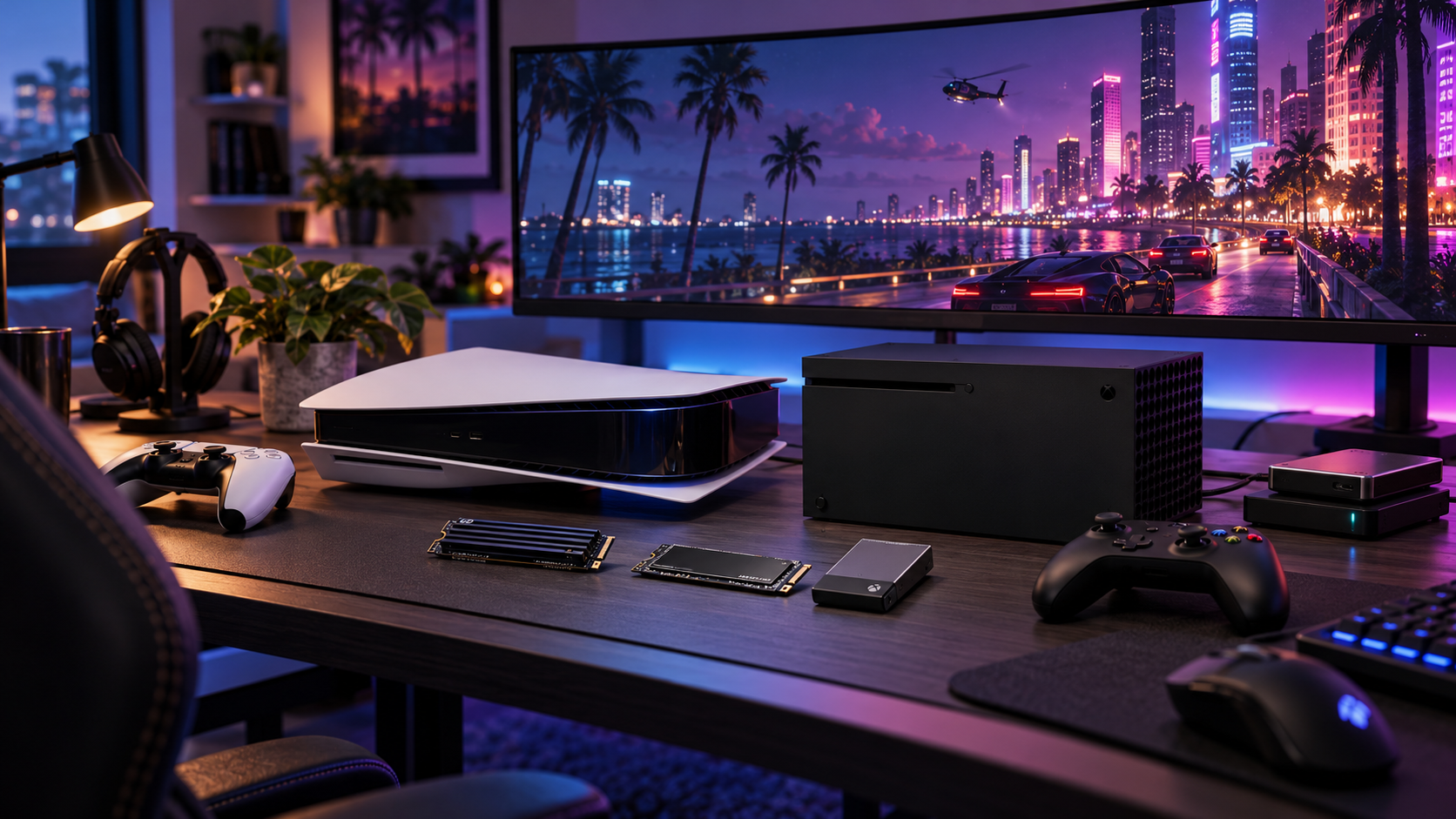Console and SSD