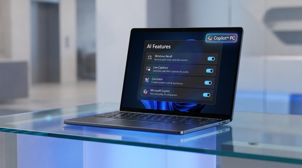 Copilot+ AI Feature Configuration Screen