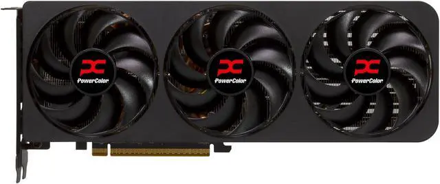 PowerColor Reaper Radeon RX 9070 XT graphics card with triple fan cooler