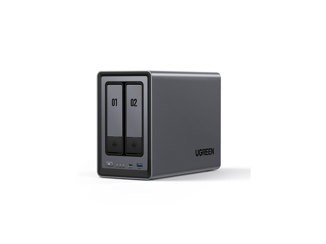UGREEN NASync 4-bay NAS enclosure with front drive bays visible