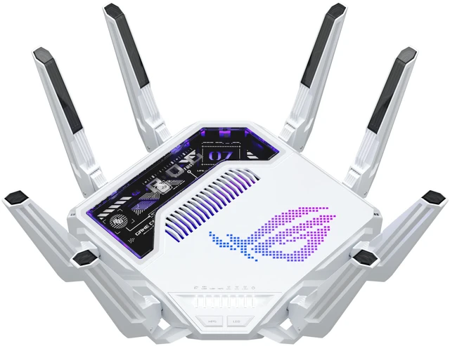 ASUS ROG Rapture GT-BE19000AI tri-band Wi-Fi 7 gaming router