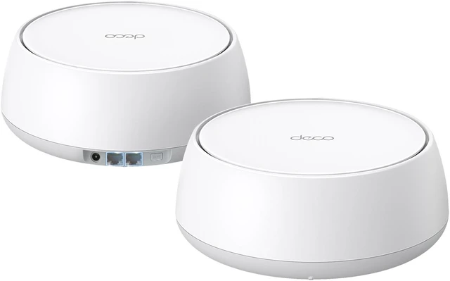 TP-Link Deco BE23 Wi-Fi 7 mesh system, two-pack