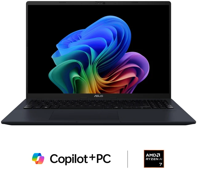 ASUS Vivobook 16 Copilot+ PC laptop with Ryzen AI 7 350