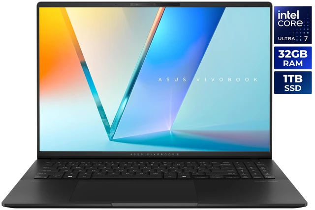 ASUS Vivobook S 16 laptop with a high-resolution OLED display