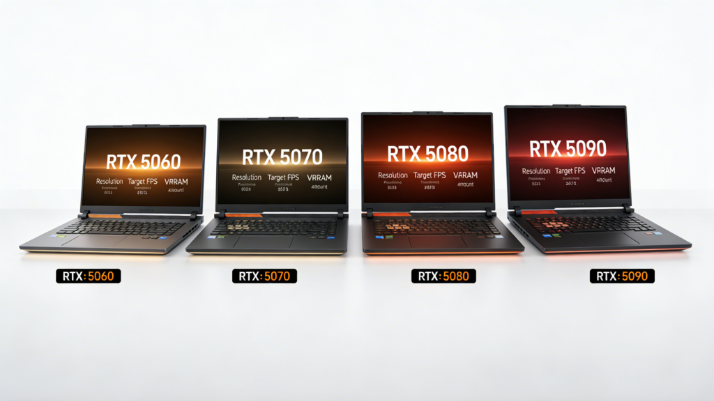 GPU Tier Selection Display
