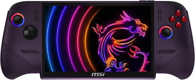 MSI Claw 8 EX AI+ gaming handheld with Intel Arc G3 Extreme processor