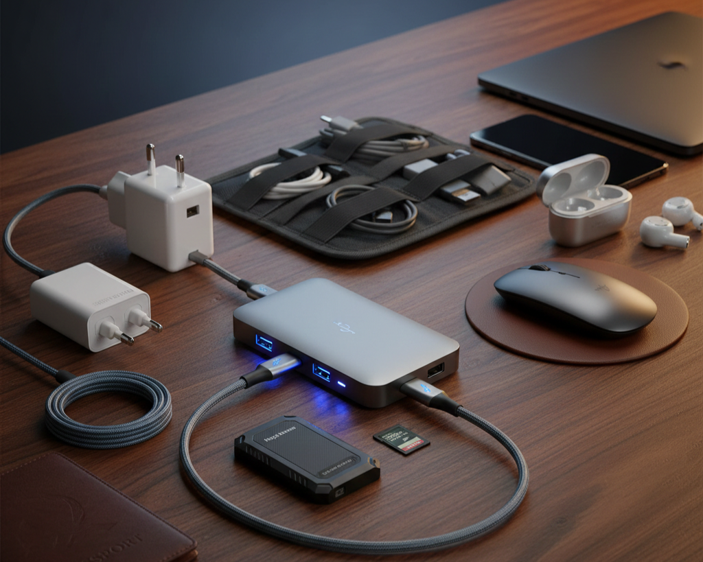 Connectivity Showcase - Premium Travel Adapter and Peripheral Ecosystem