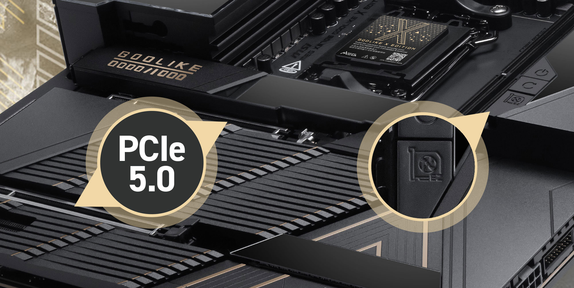 MEG X870E GODLIKE X EDITION - PCIe5.0