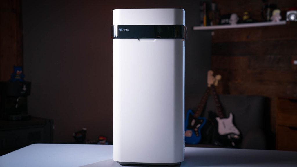 air purifier, air ionizer, home tech, health. The Airdog X5 Wi-Fi air purifier tackles airborne contaminants down to .0146 microns, with built-in sensors.