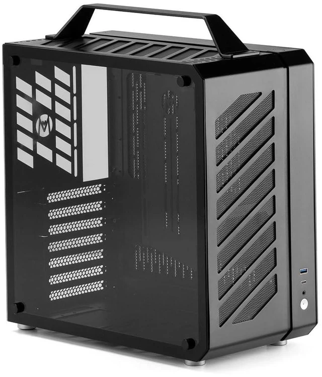 Mechanic Master C34 compact ATX case with an integrated carry handle