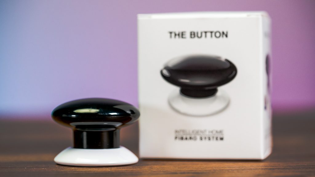 One of the key elements to a smart home kit is a controller that commands other devices, or scenes. With the Z-Wave protocol, all devices can talk to one another and The Button can deliver up to six designated commands or scenes.