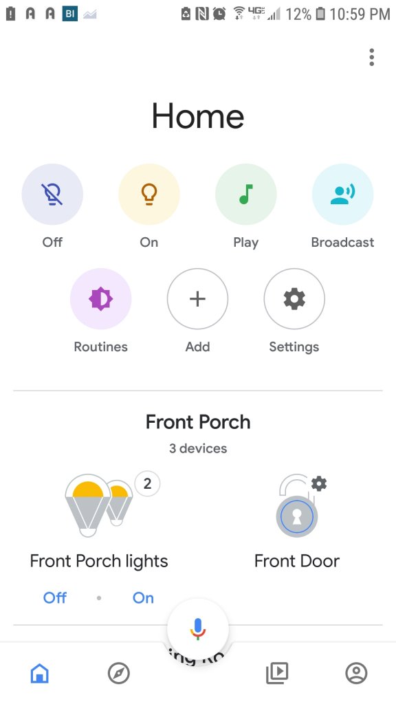 Google Assistant can be utilized to command locking of the Nest x Yale smart lock, and set Routines with other devices. 