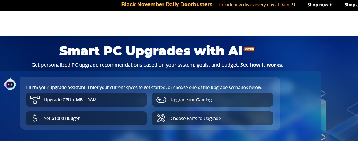 PC upgrade