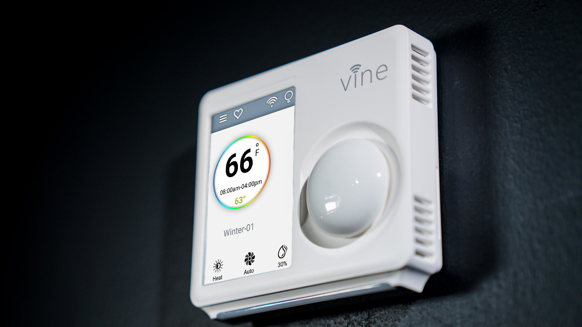 Vine TJ-610, Wi-Fi, thermostat 