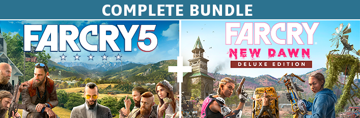 Far Cry 5 + Far Cry New Dawn Deluxe Edition Bundle