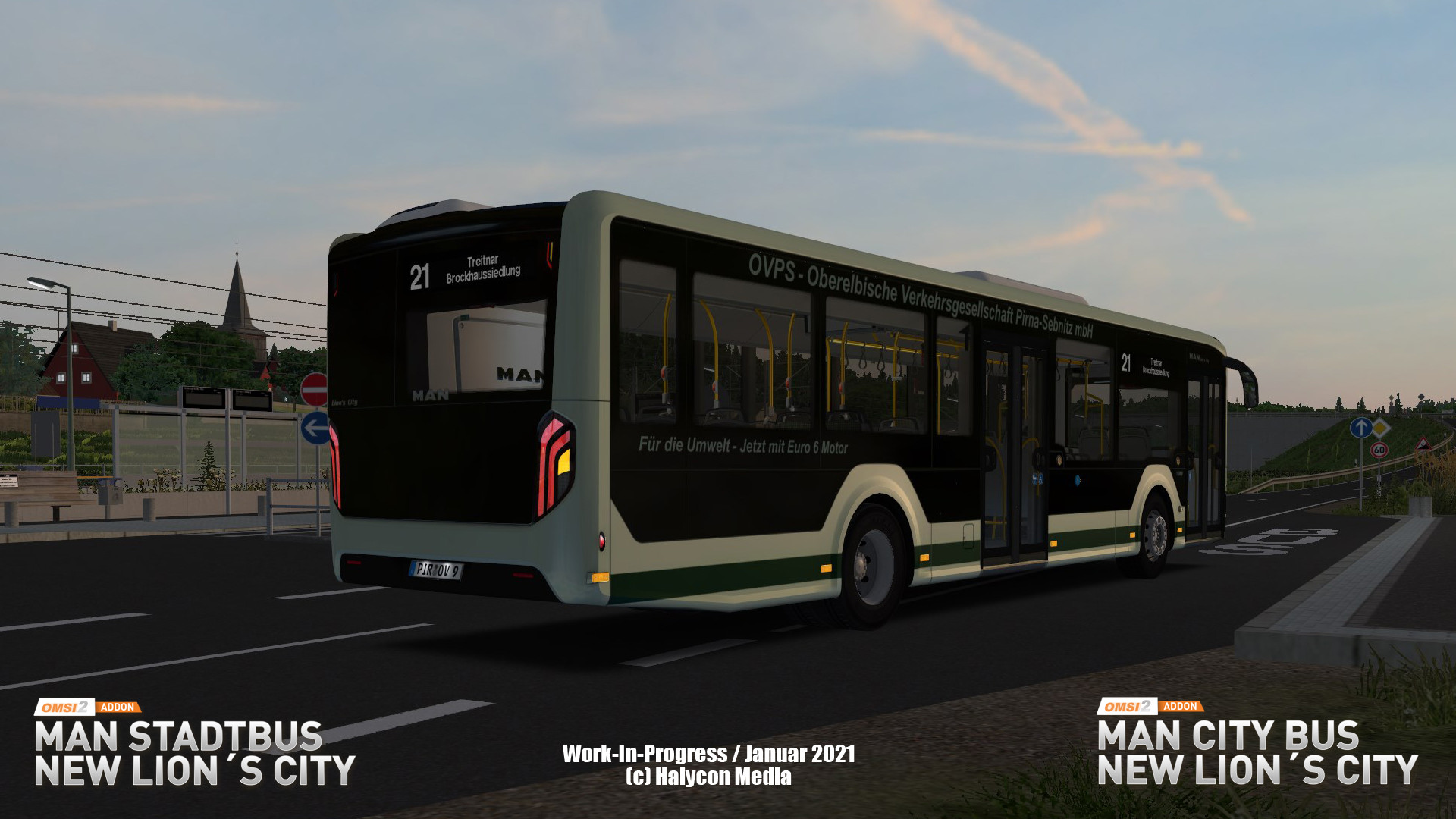 OMSI 2 Add-on MAN Stadtbus New Lion's City [Online Game Code OMSI 2 Add-on MAN Stadtbus New Lion's City [Online Game Code