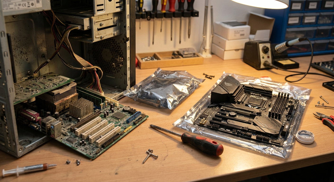 Upgrading from AM4 to AM5: A Step-by-Step Guide Around the 9 Ryzen 7 7700X3D Upgrading from AM4 to AM5: A Step-by-Step Guide Around the 9 Ryzen 7 7700X3D