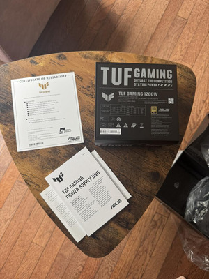 ASUS TUF Gaming 1200W Gold (1200 Watt, ATX 3.0 Compatible Fully