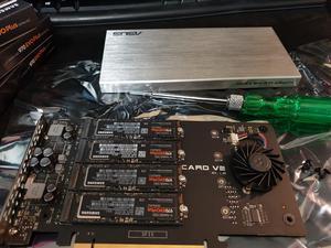 Asus dévoile l'Hyper M.2 x16 Card V2, de quoi s'agit-il