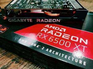 GIGABYTE Eagle Radeon RX 6500 XT Graphics Card GV-R65XTEAGLE-4GD