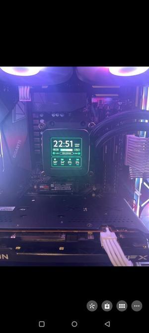 9/23まで出品 UN3D. SWIM AIO TCOMAS SJ-A090 360 ARGB Integrated CPU water-cooled heat