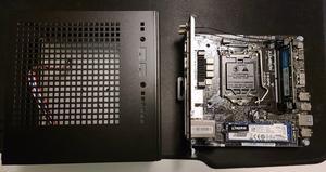 ASRock DESKMINI H470W Black Mini/Booksize Barebone System - Newegg.com