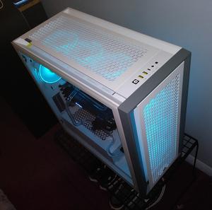 Build a PC for Corsair iCUE 5000D AIRFLOW RGB Tempered Glass without PSU  (CC-9011243-WW) White with compatibility check and price analysis