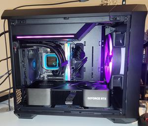 Fractal Design Torrent Nano RGB White TG Clear Tint Tempered